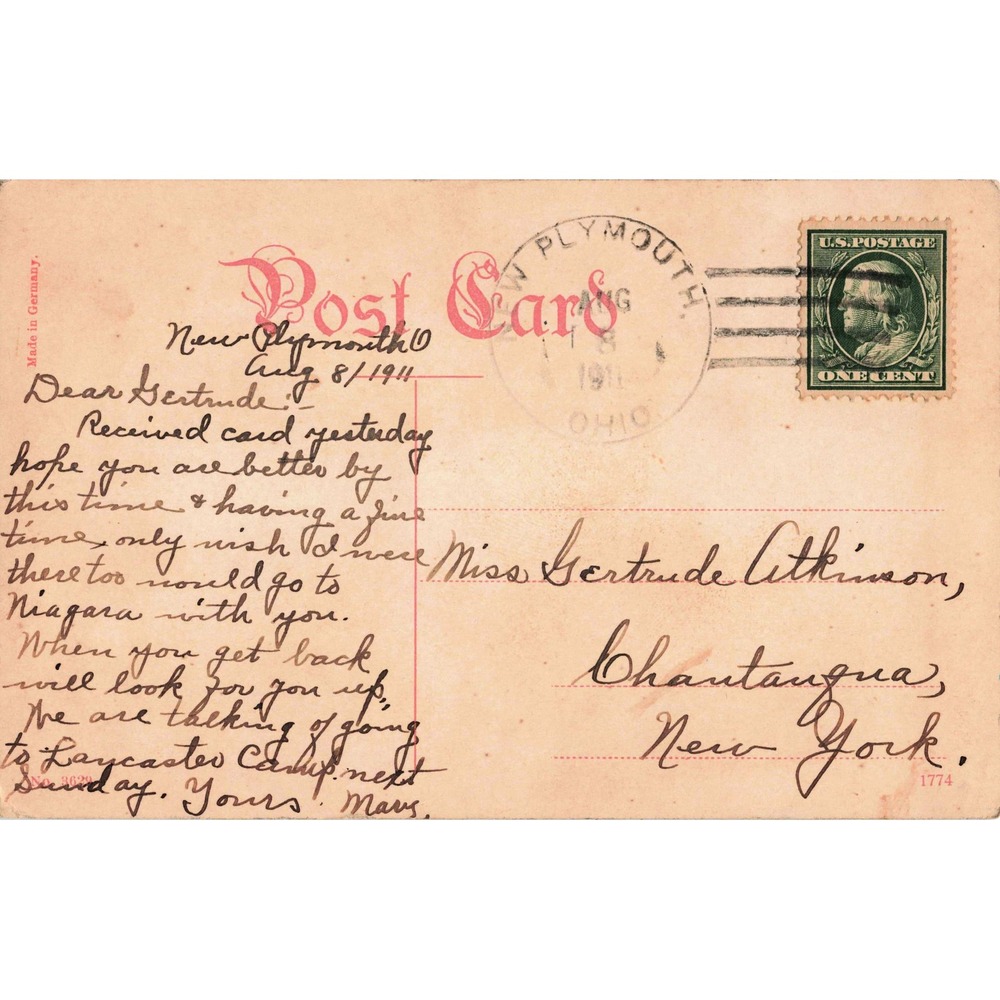 Duffield Colorado CO Cripple Creek Short Line Railroad Postcard c1911 Tracks - Picture 2 of 2